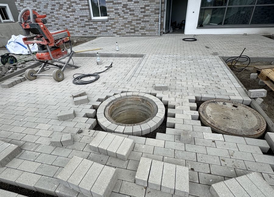Vorher Nachher Projekt Gartenbau Münster Fernandes und Lopes