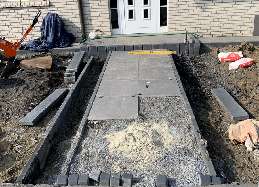 Vorher Nachher Projekt Gartenbau Münster Fernandes und Lopes